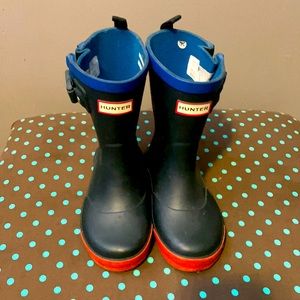 Kids hunter rain boots